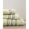Σετ Πετσέτες 3 Τεμαχίων Nima Lorena Light Green Πράσινο 30x50,50x90,70x140