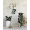 Τσάντα Θαλάσσης Nima Chevron Μπεζ, Μαύρο 46x60