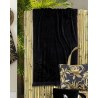 Πετσέτα Θαλάσσης Nima Divine Jacquard Μαύρο 90x160