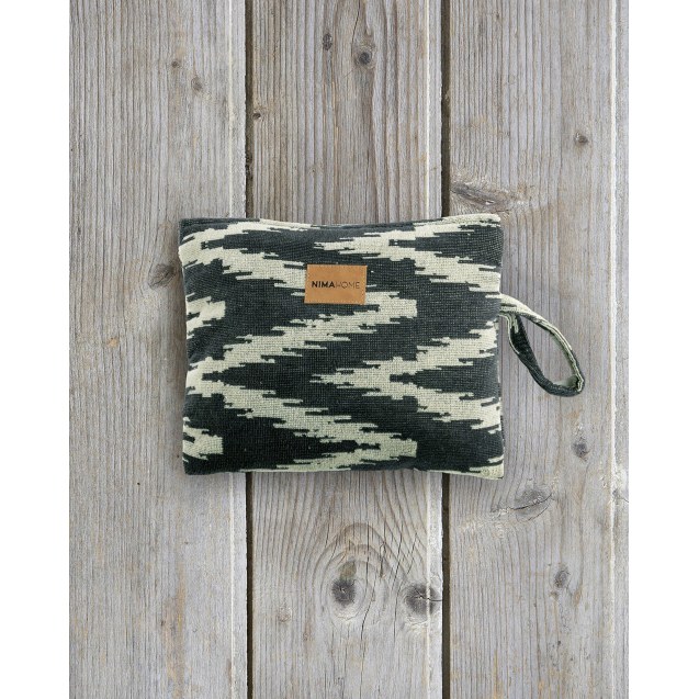 Nεσεσέρ Θαλάσσης Nima Chevron Μπεζ, Μαύρο 23x32