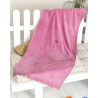 Παιδική Πετσέτα Θαλάσσης Nima Lola Jacquard Ροζ, Φούξια 70x140