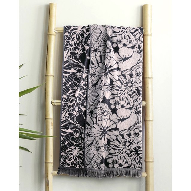 Πετσέτα Θαλάσσης Nima Hawaii Jacquard Ροζ,...