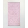 Πετσέτα Θαλάσσης Nima Kiui Jacquard Ροζ, Λιλά 90x160