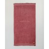 Πετσέτα Θαλάσσης Nima Te Quiero Jacquard Κόκκινο, Κεραμιδί 90x160