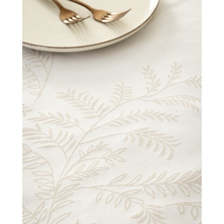 Τραπεζομάντηλο Nima Lillian Beige Μπεζ, Εκρού 160x265