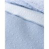 Κουβερλί Υπέρδιπλο Nima Orion Sky Blue / Light Blue Μπλε, Σιέλ, Τιρκουάζ 220x240