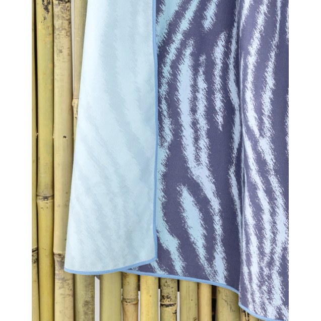 Πετσέτα Θαλάσσης Nima Zebra Μπλε, Τιρκουάζ 80x160