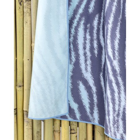 Πετσέτα Θαλάσσης Nima Zebra Μπλε, Τιρκουάζ 80x160