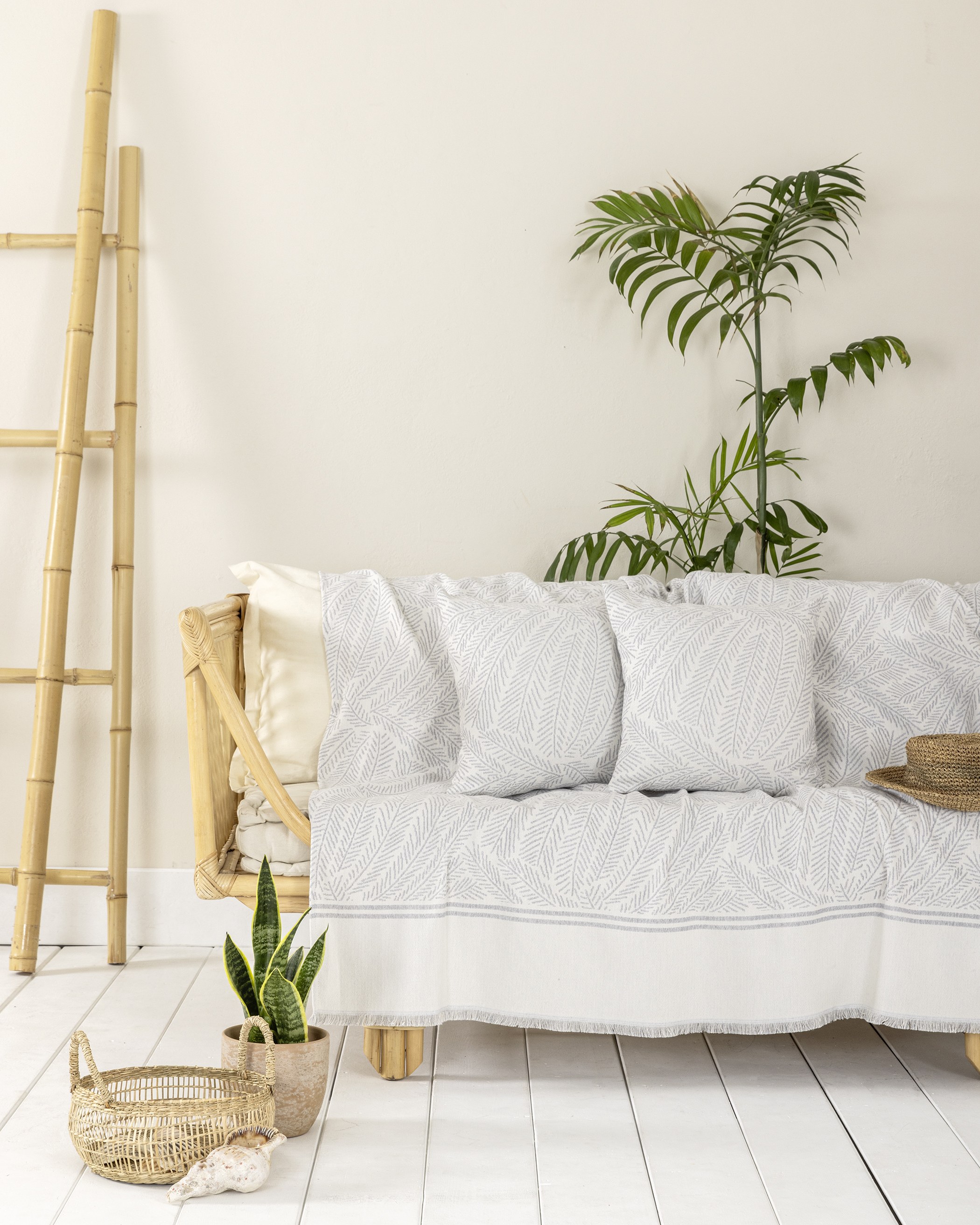 Ριχτάρι Τριθέσιου Nima Ivy Γκρι 180x300