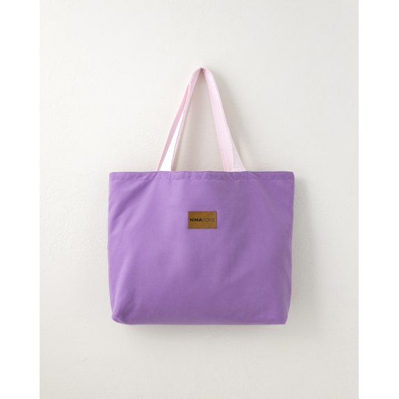 Τσάντα Θαλάσσης Nima Riva Purple / Pink Μωβ, Ροζ 37x54