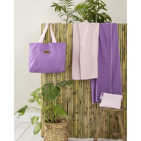Τσάντα Θαλάσσης Nima Riva Purple / Pink Μωβ, Ροζ 37x54