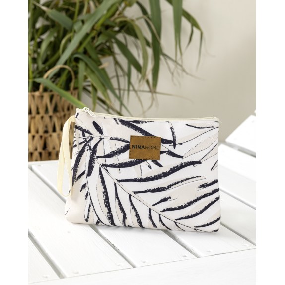 Nεσεσέρ Θαλάσσης Nima Sienna Μπεζ, Μαύρο, Εκρού 25x17