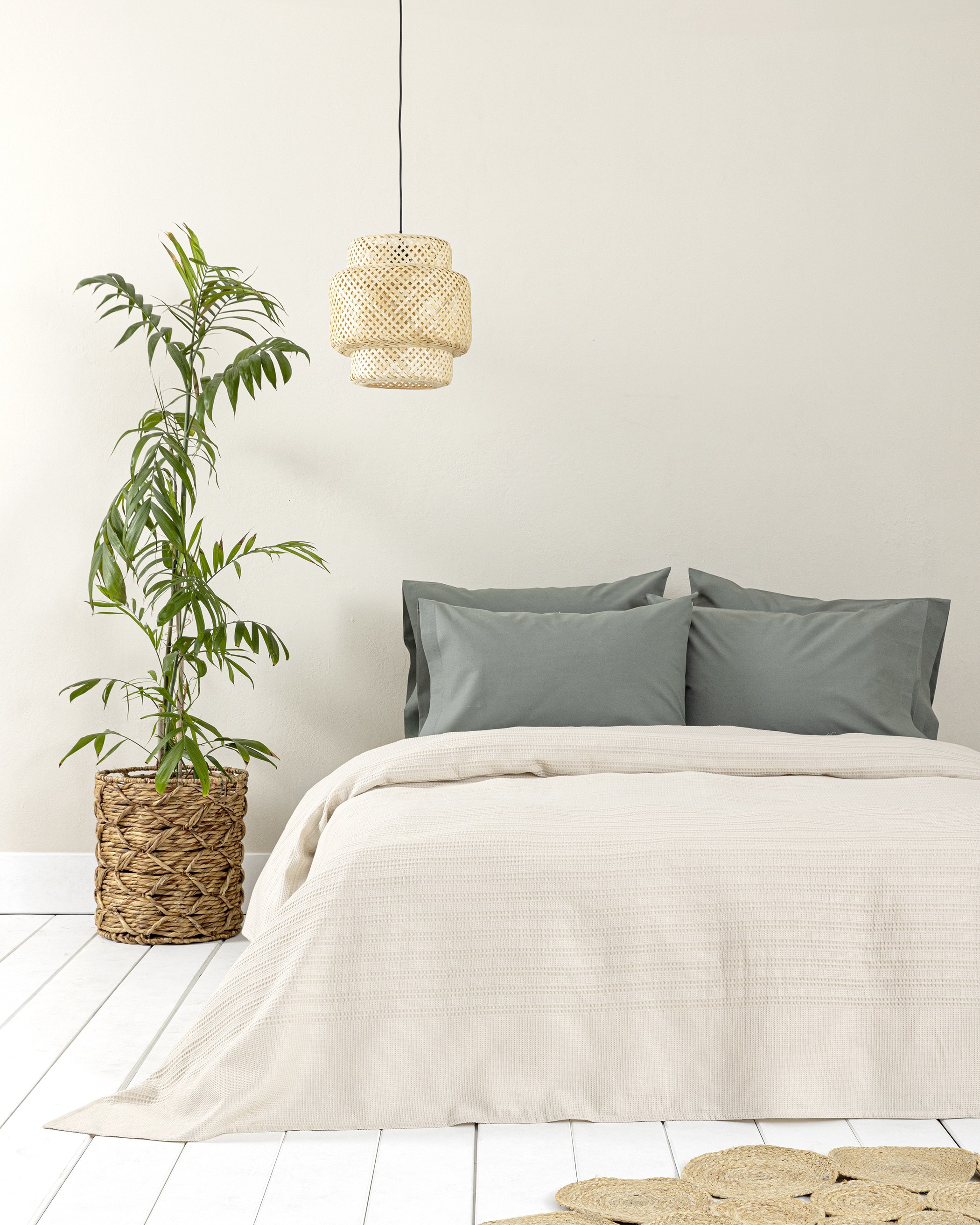 Κουβέρτα King Size Nima Dune Sand Beige Μπεζ 240x260