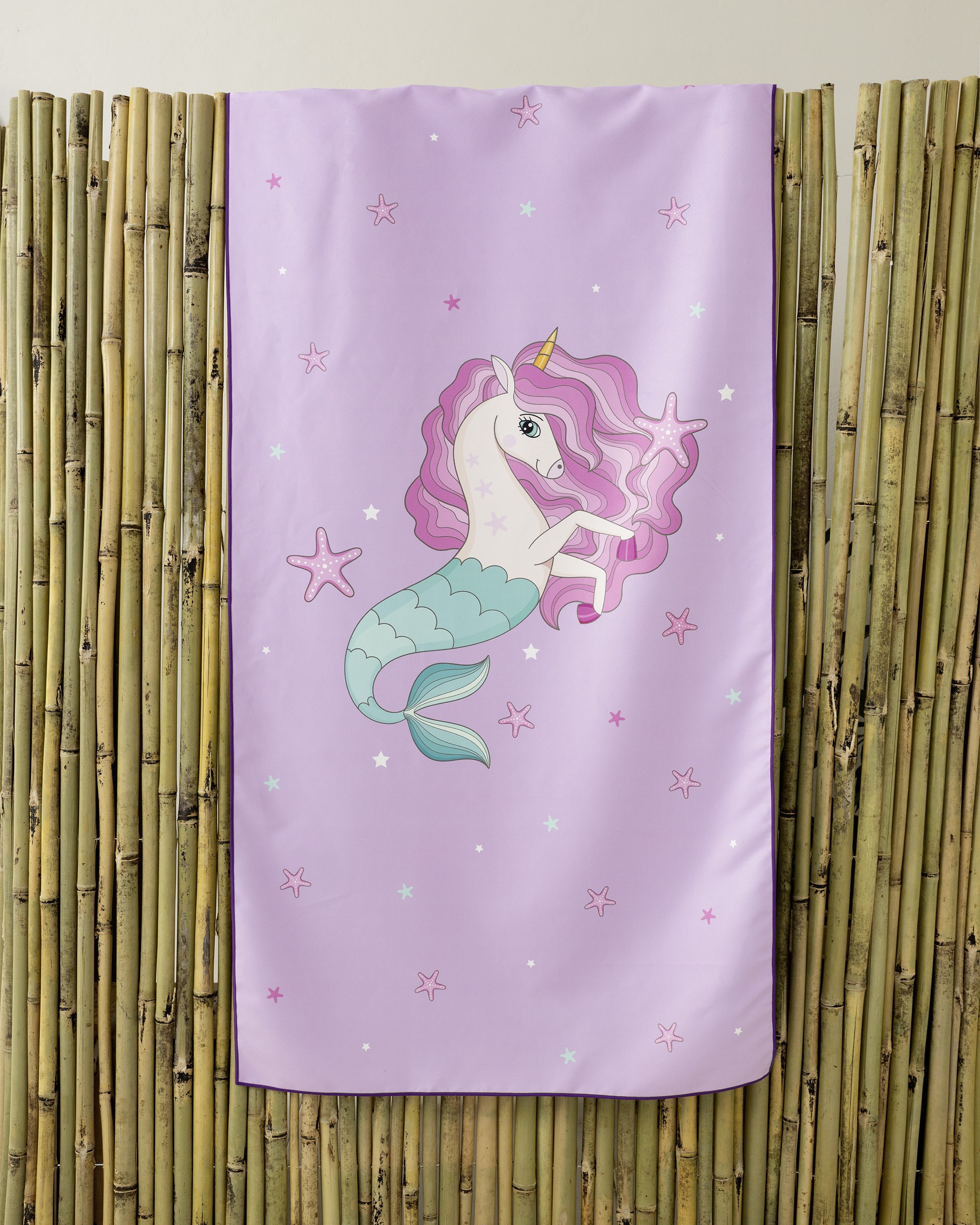 Παιδική Πετσέτα Θαλάσσης Nima Bella Λιλά, Μωβ 70x140