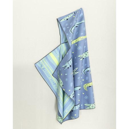 Παιδική κάπα με κουκουλα Nima Rokko Τιρκουάζ, Σιέλ, Μπλε 70x120