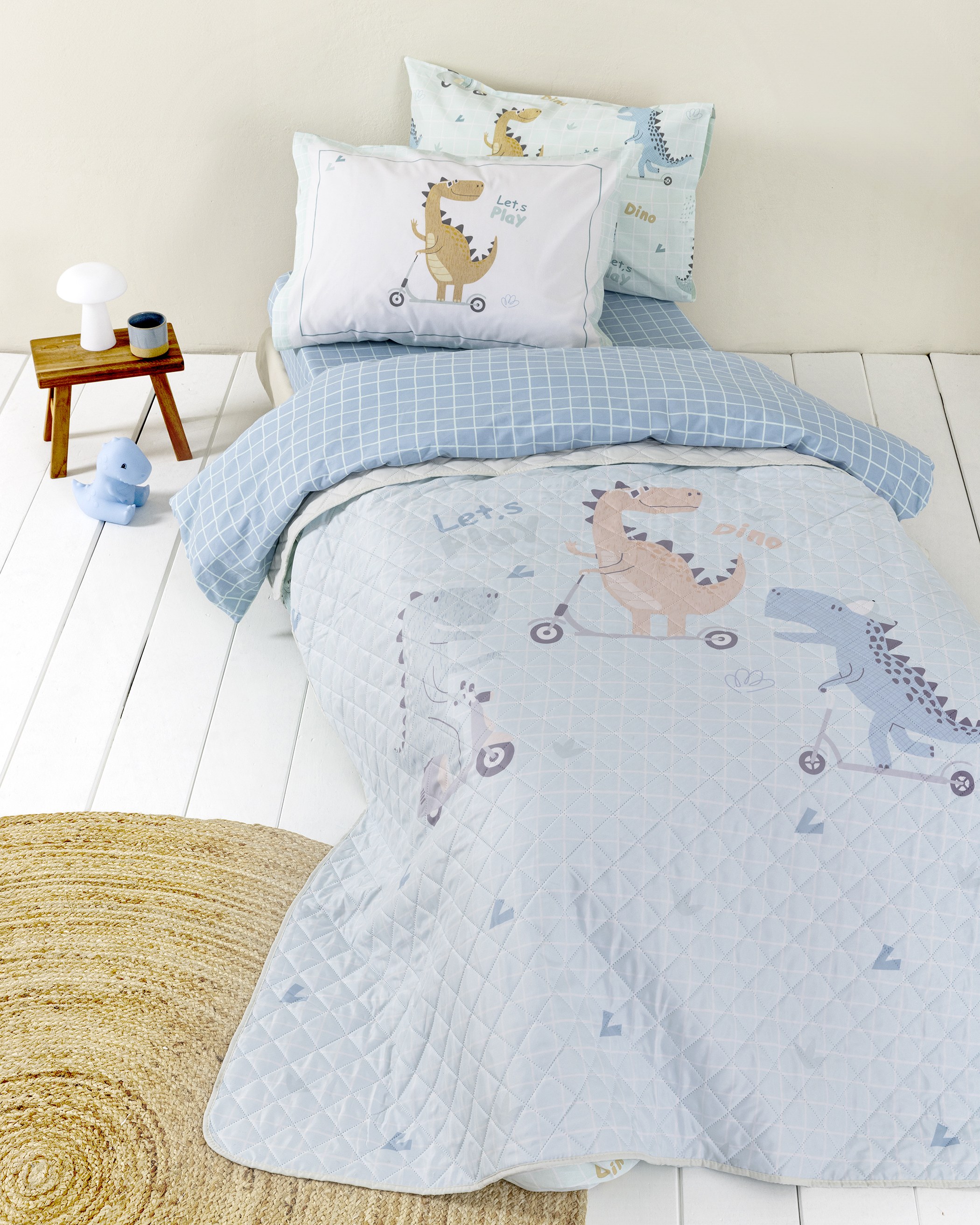 Παιδικό Κουβερλί Ημίδιπλο Nima Let's Play Σιέλ, Μπλε 18