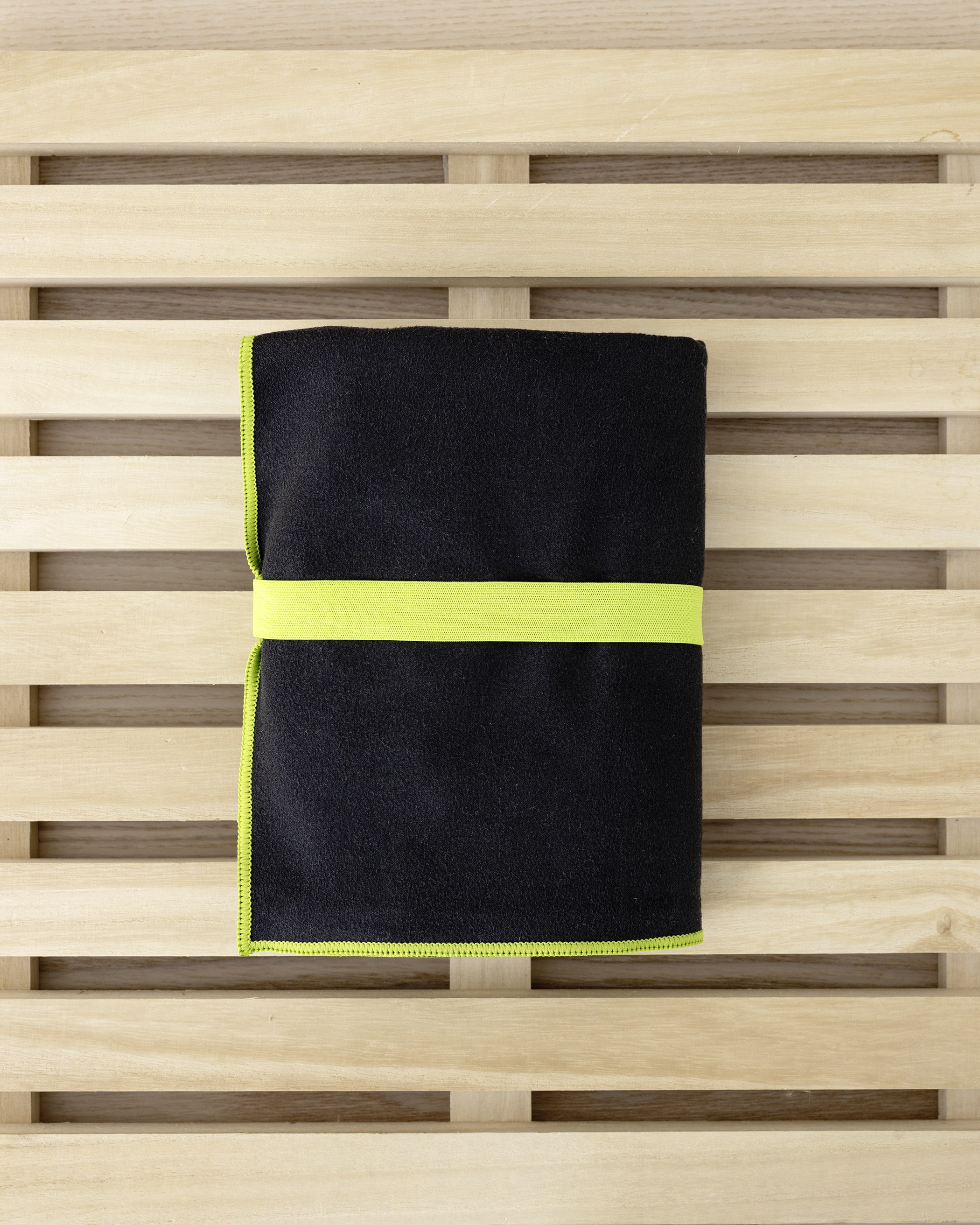 Πετσέτα Θαλάσσης Nima Riva Black Μαύρο 75x150