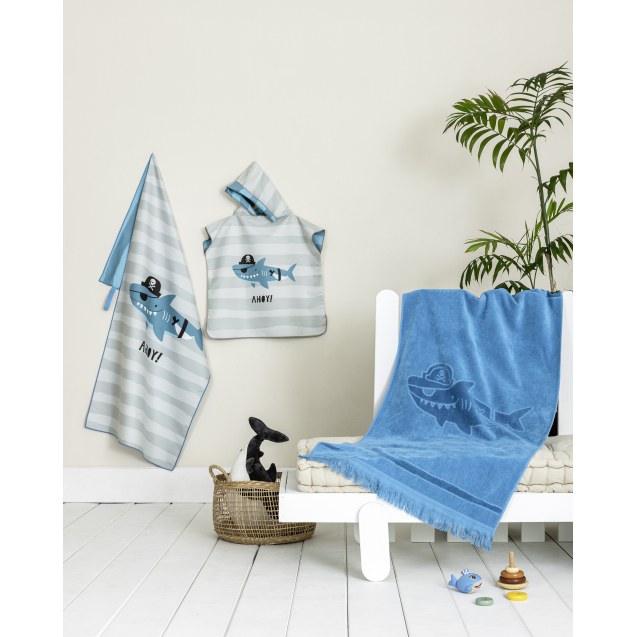 Πόντσο Θαλάσσης Nima Ahoy Μπλε, Γκρι