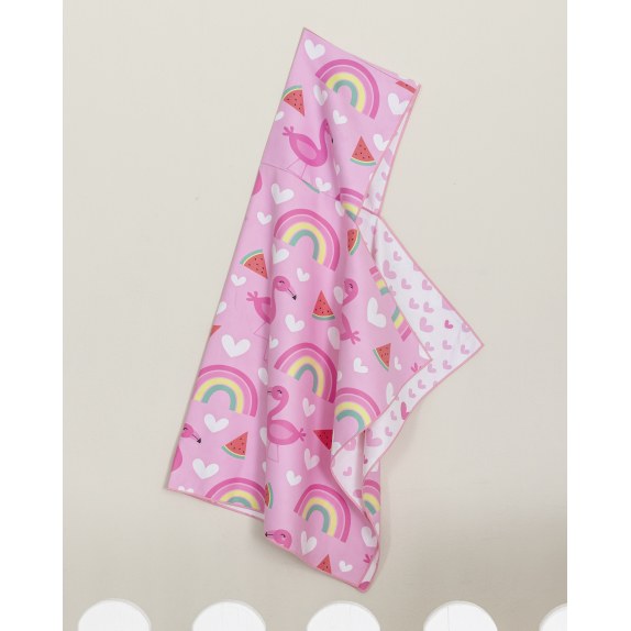 Παιδική κάπα με κουκουλα Nima Lola Ροζ, Φούξια 70x120