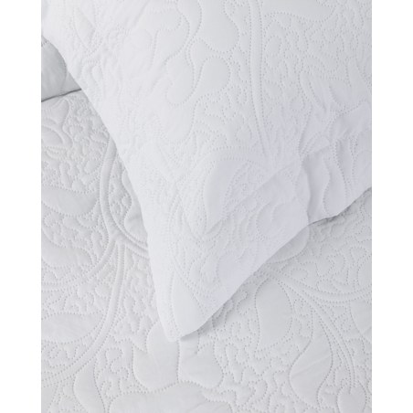 Σετ Κουβερλί King Size 3 Τεμαχίων Nima Heather White Λευκό 240x260