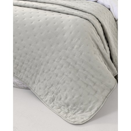 Κουβερλί King Size Nima Clay Taupe Μπεζ, Καφέ 240x260