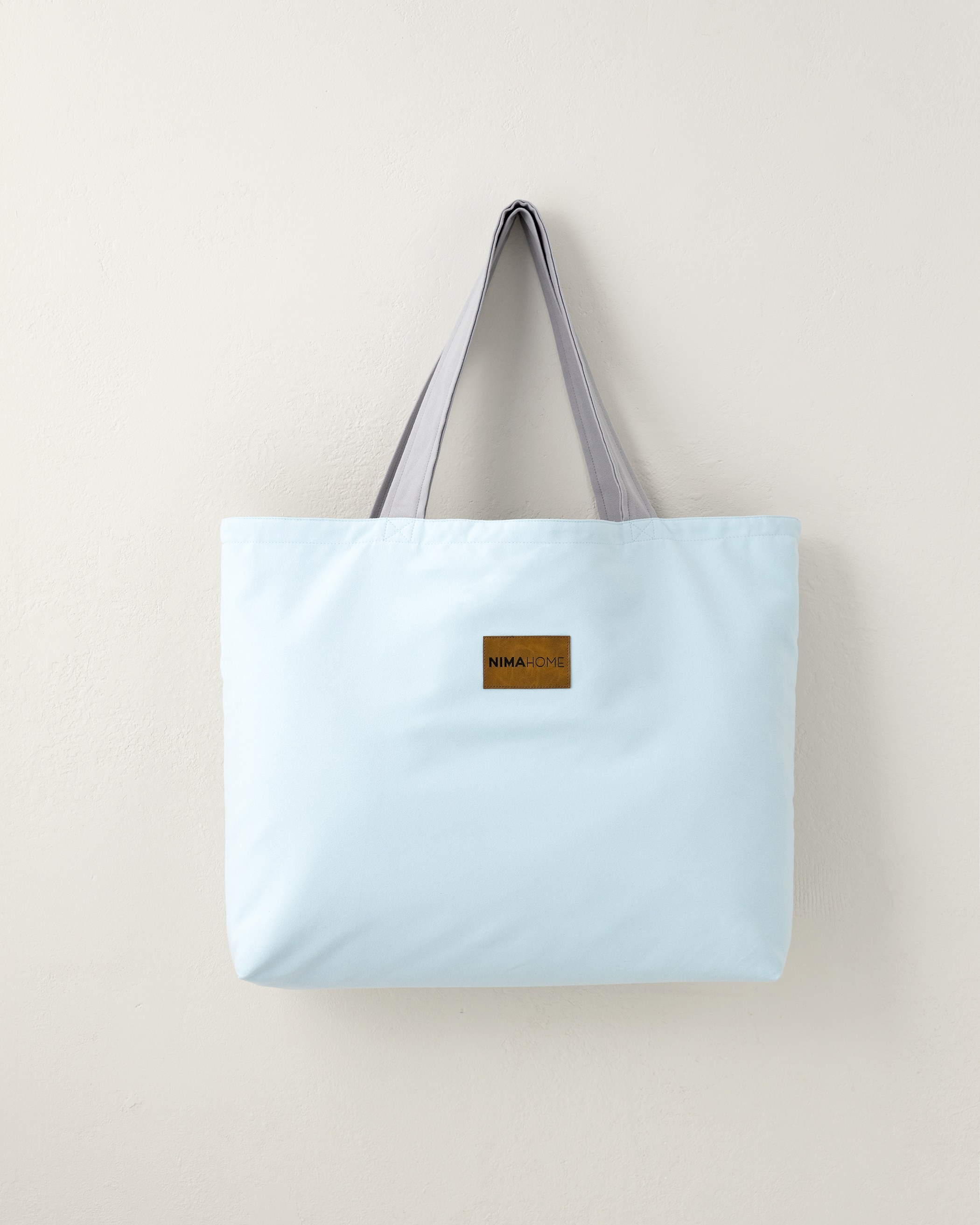 Τσάντα Θαλάσσης Nima Riva Aqua / Gray Σιέλ, Γκρι 37x54