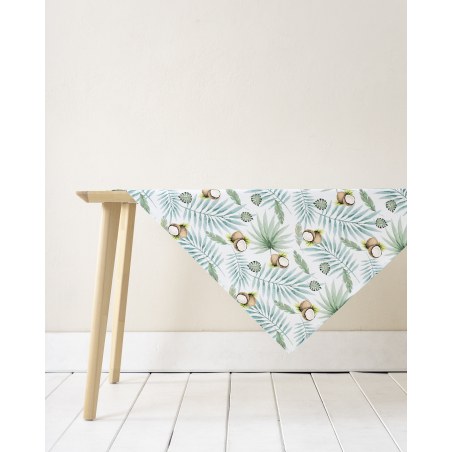 Καρέ Nima Coconut Σιέλ, Πετρόλ 85x85