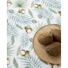 Καρέ Nima Coconut Σιέλ, Πετρόλ 85x85