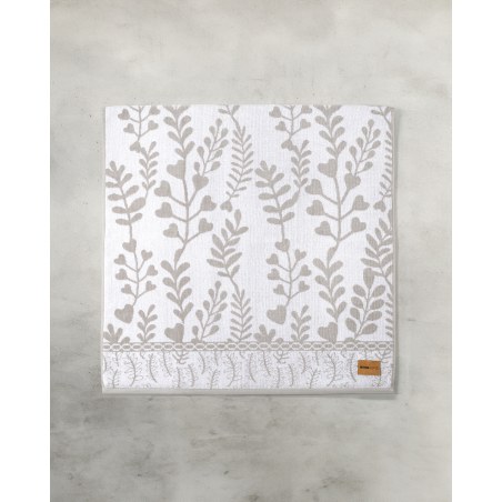 Πετσέτα Σώματος Nima Leaf Μπεζ 70x140