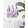 Σετ Πετσέτες 2 Τεμαχίων Nima Bahia Λιλά 50x90,70x140