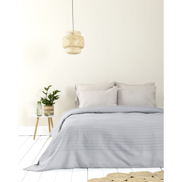 Κουβέρτα King Size Nima Dune Gray Γκρι 240x260