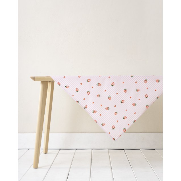 Καρέ Nima Strawberry Love Ροζ 85x85