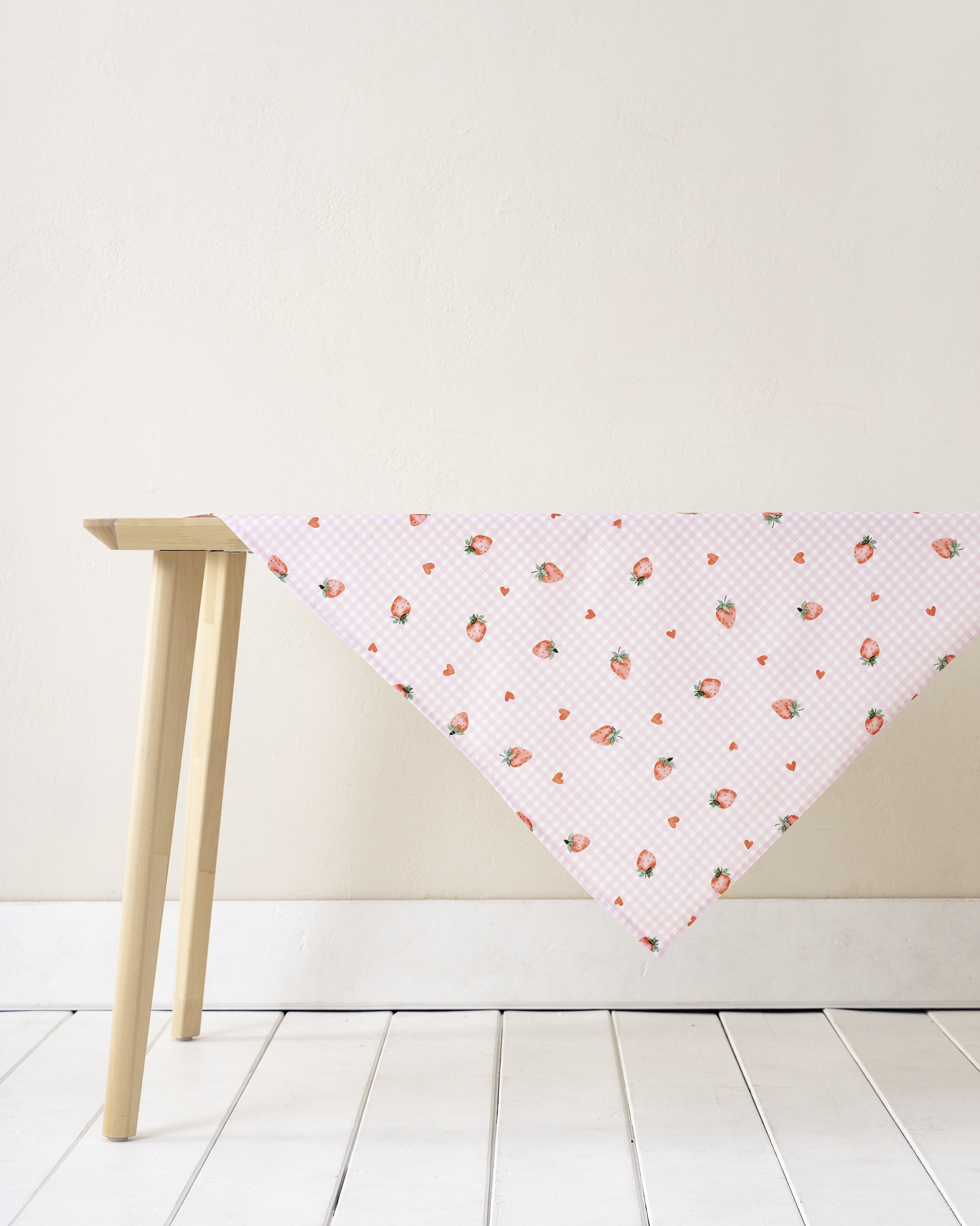 Καρέ Nima Strawberry Love Ροζ 85x85