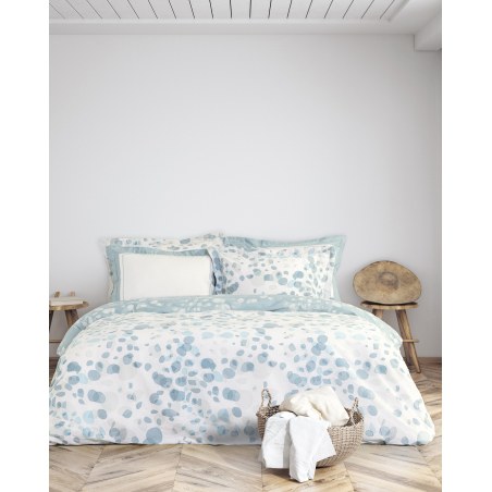 Σετ Σεντόνια Ημίδιπλα 3 Τεμαχίων Nima Aesthetic Λευκό, Μπλε, Τιρκουάζ, Σιέλ 190x260