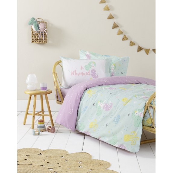 Σετ Παιδικά Σεντόνια Ημίδιπλα 3 Τεμαχίων Nima Lillyland...