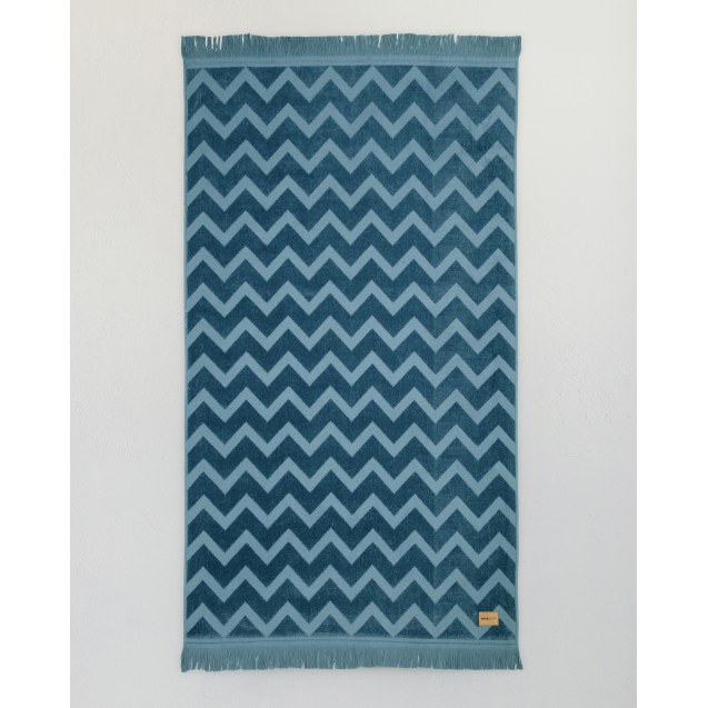 Πετσέτα Θαλάσσης Nima Vida Blue Jacquard Μπλε...