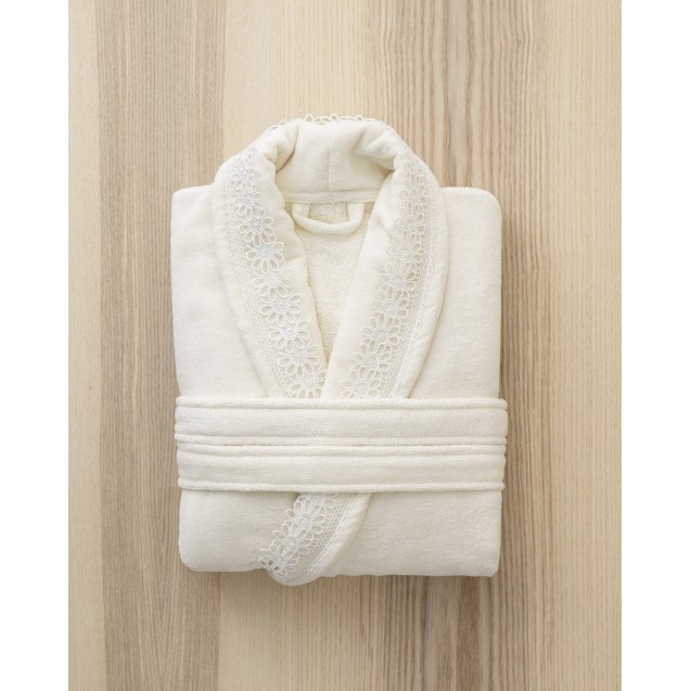 Μπουρνούζι Nima Seren Εκρού Extra Large