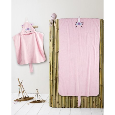 Πόντσο Θαλάσσης Nima Uniheart Ροζ