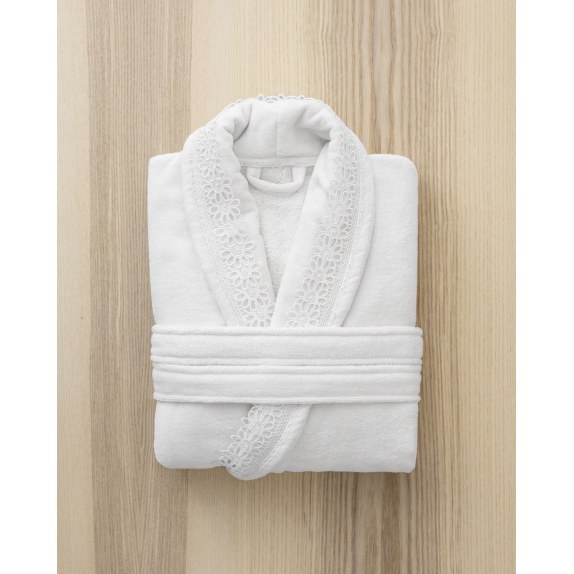 Μπουρνούζι Nima Seren Λευκό Medium