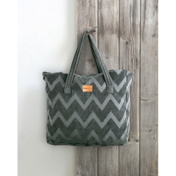 Τσάντα Θαλάσσης Nima Vida Dark Gray Γκρι 46x60