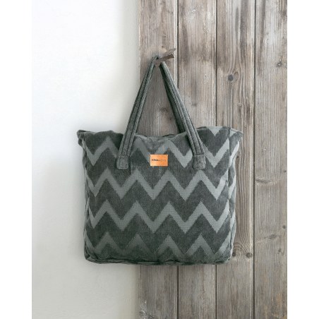 Τσάντα Θαλάσσης Nima Vida Dark Gray Γκρι 46x60