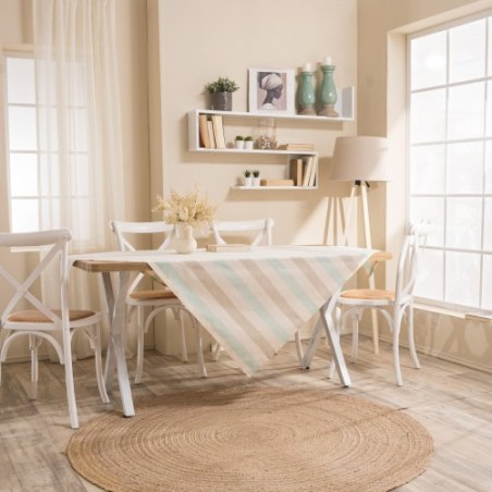 Τραπεζομάντηλο Vera 08 - 135x135cm-52018783