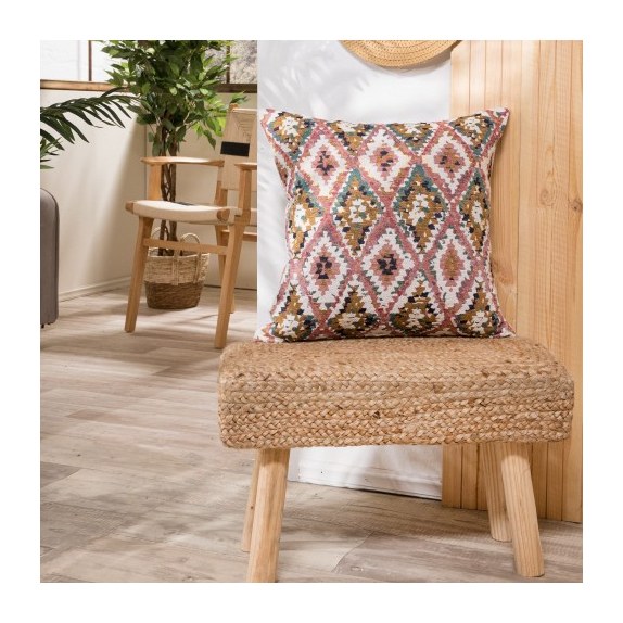 Μαξιλαροθήκη Anso 06 - 50x50cm με γέμιση-52018833