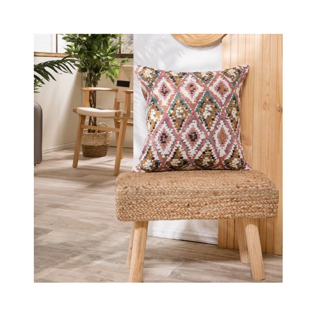 Μαξιλαροθήκη Anso 06 - 50x50cm με γέμιση-52018833