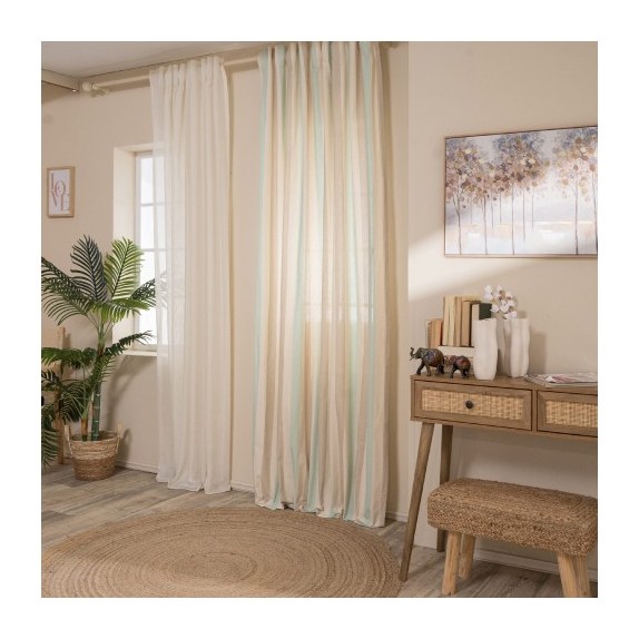 Κουρτίνα (Έτοιμη Ραμμένη) Vera 08 - 140x260cm-52018793