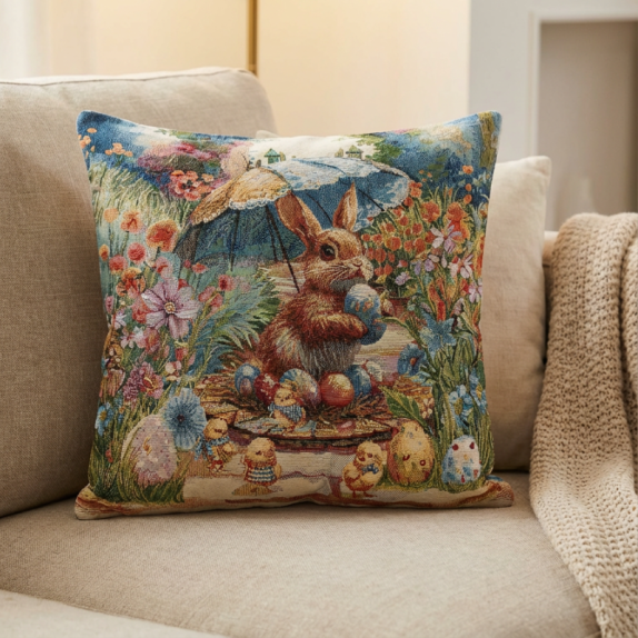 Διακοσμητική Μαξιλαροθήκη Pulcini 47x47 Vassiliadis