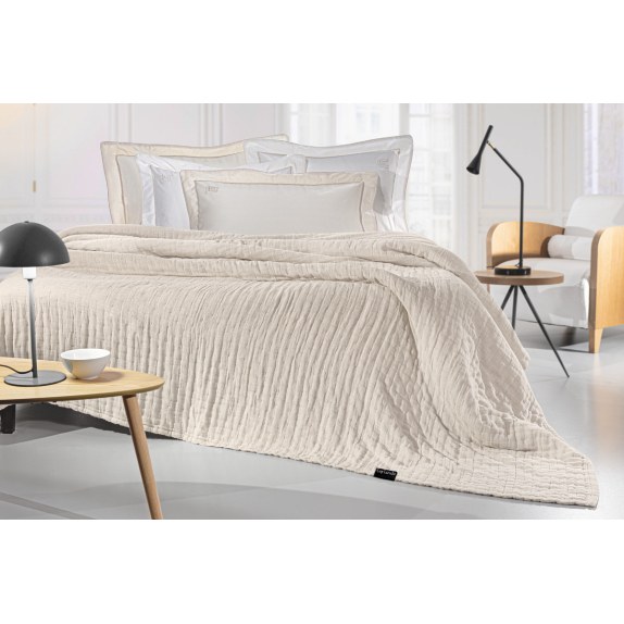 Κουβερλί King Size Guy Laroche Must Natural-Sand 270x250