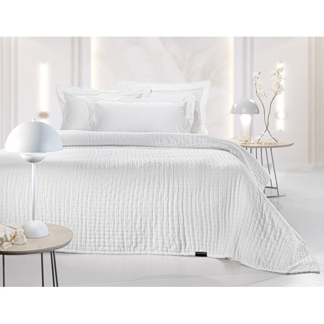 Κουβερλί King Size Guy Laroche Must White 270x250