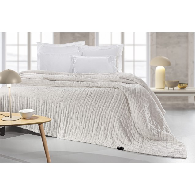 Κουβερλί King Size Guy Laroche Must Linen-Sand...