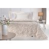 Κουβέρτα King Size Guy Laroche Bouquet Mocca 260x250